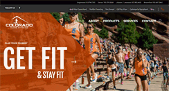 Desktop Screenshot of coloradohomefitness.com